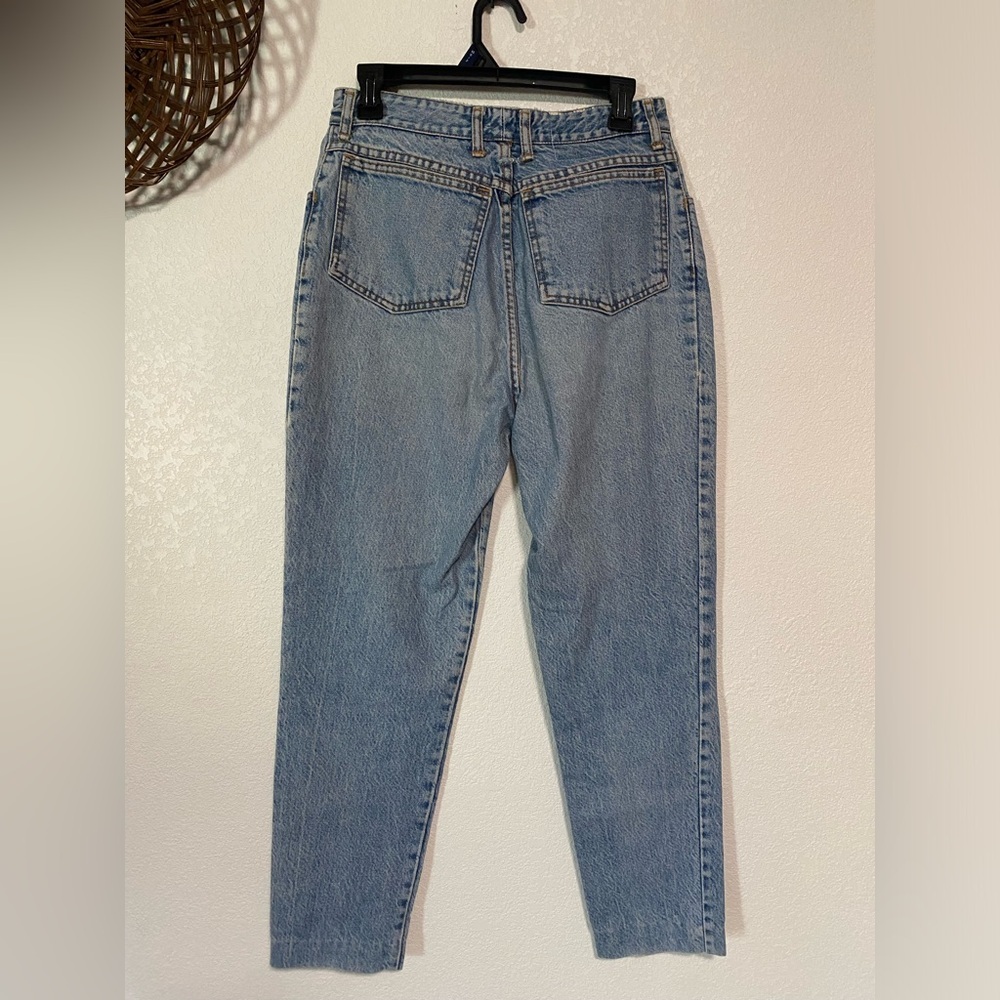 Bongo by Gene Montesano Vtg 90s High Waist Mom Jeans - Picture 3 of 8